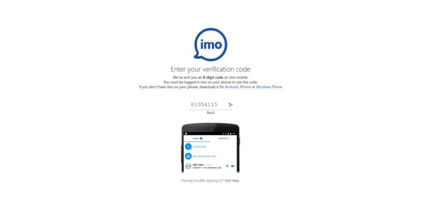 enter your verification code