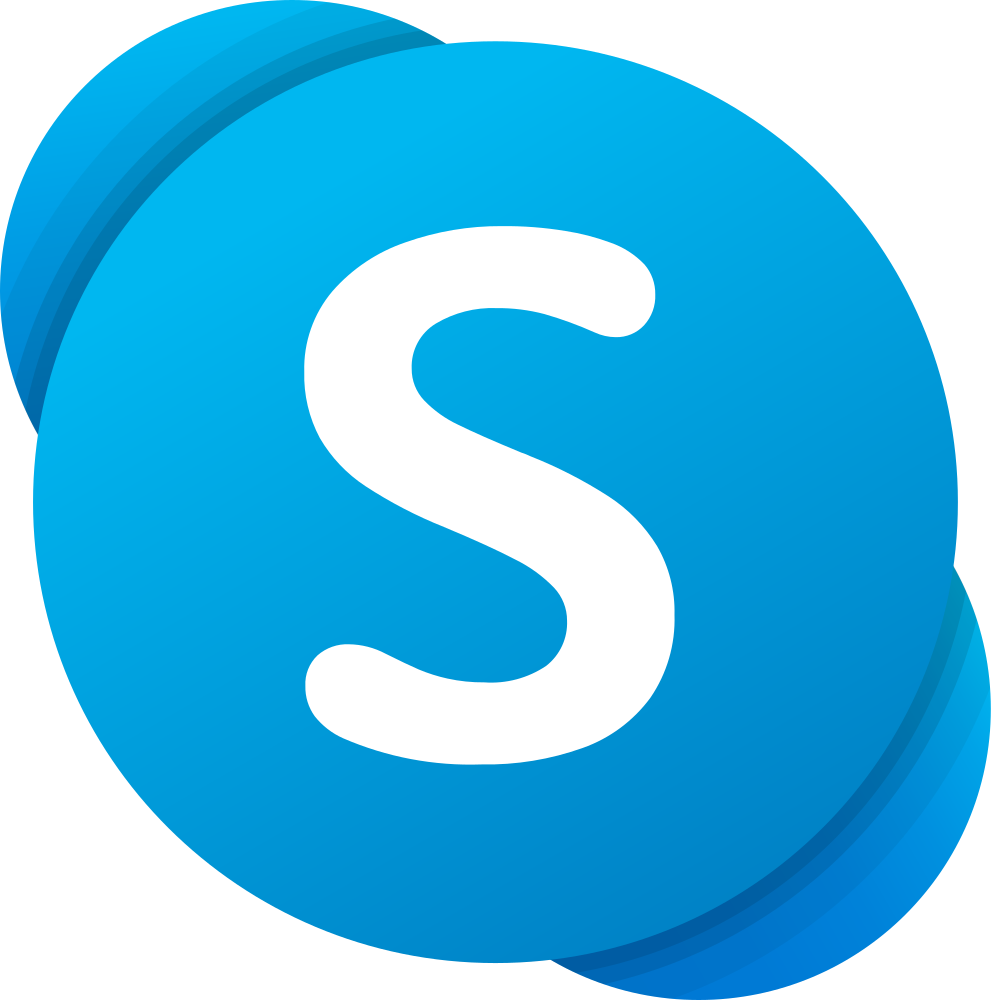 991px Skype logo 2019–present.svg